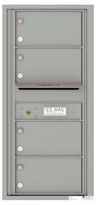 Versatile ™ 4C Mailbox – 10-Doors High – 4 Tenant Mailboxes