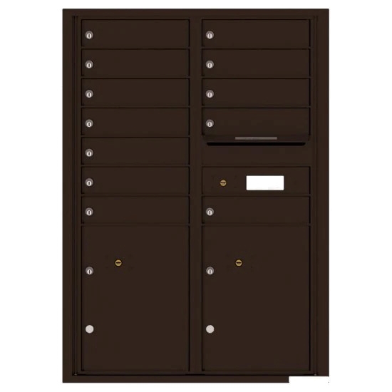 Versatile ™ 4C Mailbox – 12-Doors High – 12 Tenant Mailboxes