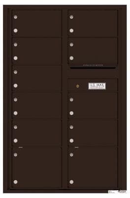Versatile ™ 4C Mailbox – 13-Doors High – 11 Mailboxes (Private Use)