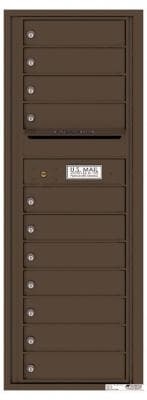 Versatile ™ 4C Mailbox – 13-Doors High – 11 Mailboxes (Private Use)