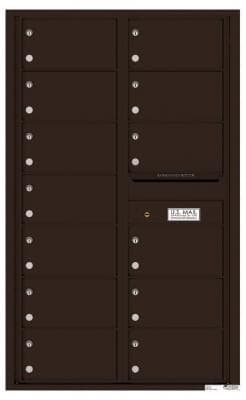 Versatile ™ 4C Mailbox – 14-Doors High – 13 Mailboxes (Private Use)