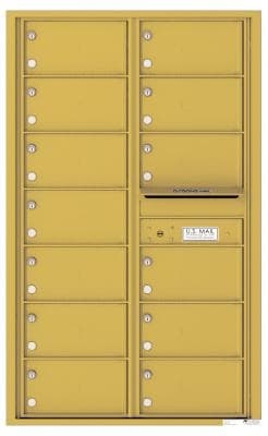 Versatile ™ 4C Mailbox – 14-Doors High – 13 Mailboxes (Private Use)