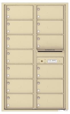 Versatile ™ 4C Mailbox – 14-Doors High – 13 Mailboxes (Private Use)