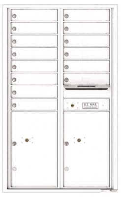 Versatile ™ 4C Mailbox – 14-Doors High – 14 Tenant Mailboxes