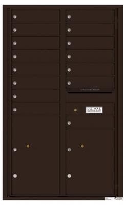 Versatile ™ 4C Mailbox – 14-Doors High – 15 Tenant Mailboxes