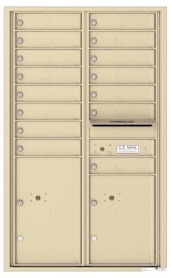 Versatile ™ 4C Mailbox – 14-Doors High – 15 Tenant Mailboxes