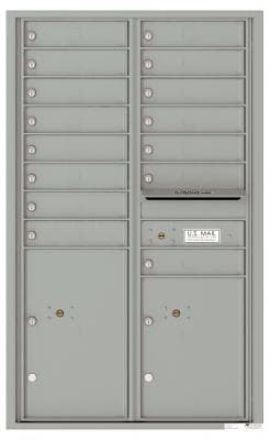 Versatile ™ 4C Mailbox – 14-Doors High – 15 Tenant Mailboxes