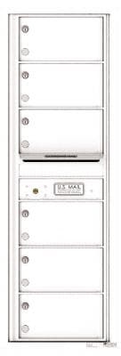 Versatile ™ 4C Mailbox – 14-Doors High – 6 Mailboxes (Private Use)