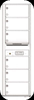 Versatile ™ 4C Mailbox – 14-Doors High – 6 Mailboxes (Private Use)