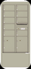 4C15D-09-D 4C Horizontal Depot Mailbox Postal Grey
