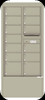 4C15D-13-D4C Horizontal Depot Mailbox Postal Grey