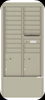 4C15D-18-D 4C Horizontal Depot Mailbox Postal Grey