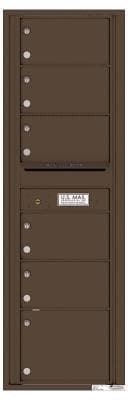 Versatile ™ 4C Mailbox – 15-Doors High – 6 Mailboxes (Private Use)