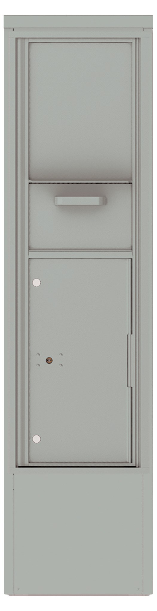 4C15S-HOP-D 4C Hopper Style Collection / Drop Box Silver Speck