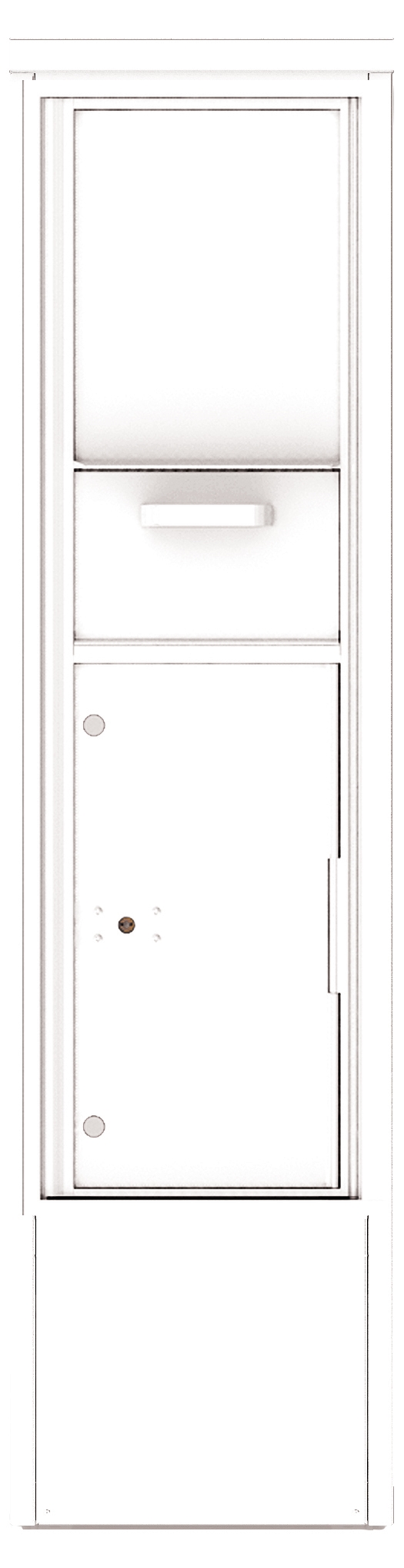 4C15S-HOP-D 4C Hopper Style Collection / Drop Box White