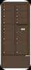 4C16D-09-D 4C Horizontal Depot Mailbox Antique Bronze