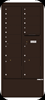 4C16D-09-D 4C Horizontal Depot Mailbox Dark Bronze