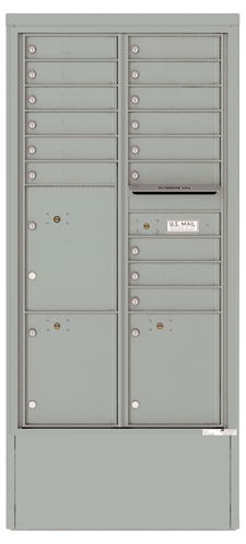 4C Depot Mailbox – 16-Doors High – 15 Tenant Mailboxes