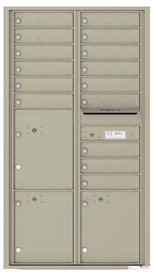 Versatile ™ 4C Mailbox – 16-Doors High – 15 Tenant Mailboxes