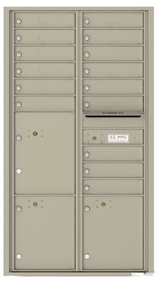 Versatile ™ 4C Mailbox – 16-Doors High – 15 Tenant Mailboxes