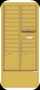 4C Horizontal Depot Mailbox 16D-20-D 4C (Gold Speck)