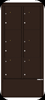 4C16D-6P-D 4C Horizontal Depot Mailbox Dark Bronze