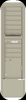 4C16S-09-D 4C Horizontal Depot Mailbox Postal Grey