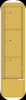4C16S-3P-D 4C Horizontal Depot Mailbox Gold Speck