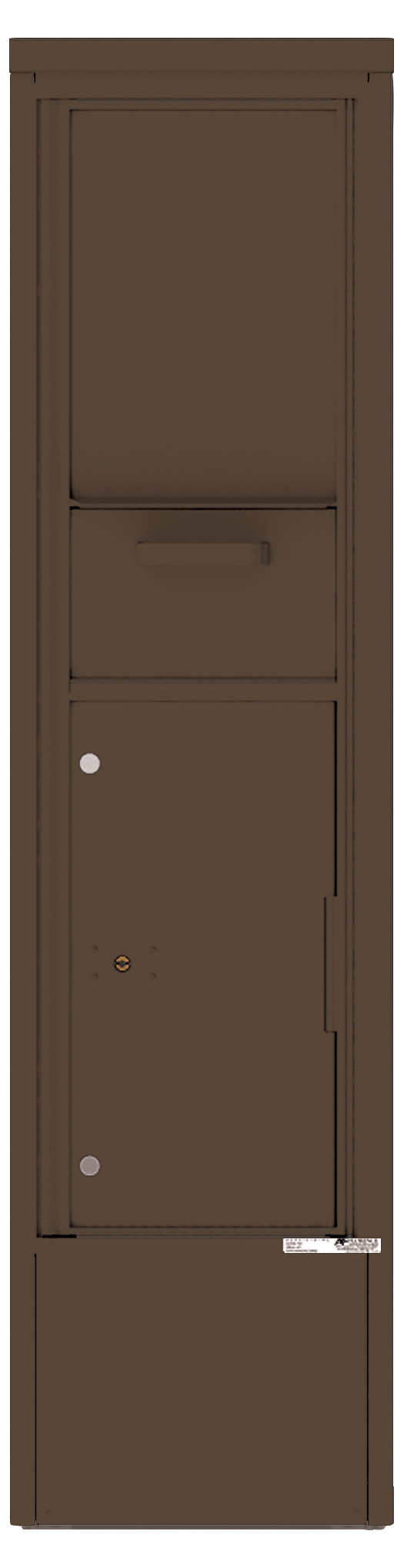 4C16S-HOP-D 4C Horizontal Single column Collection/Drop box Antique Bronze