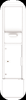 4C16S-HOP-D 4C Horizontal Single column Collection/Drop box White