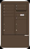 4CADD-07-D 4C Horizontal Depot Mailboxes Antique Bronze