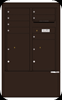 4CADD-07-D 4C Horizontal Depot Mailboxes Dark Bronze
