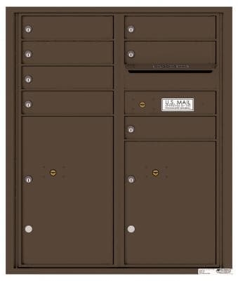 Versatile ™ 4C Mailbox – ADA Max Height – 7 Tenant Mailboxes