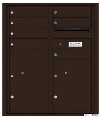 Versatile ™ 4C Mailbox – ADA Max Height – 7 Tenant Mailboxes