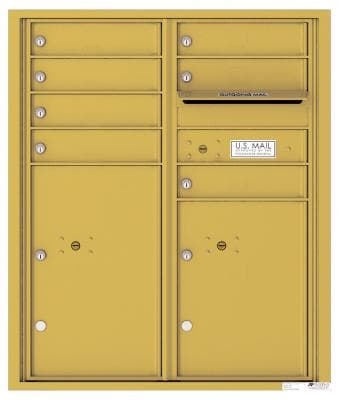 Versatile ™ 4C Mailbox – ADA Max Height – 7 Tenant Mailboxes