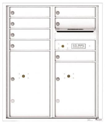 Versatile ™ 4C Mailbox – ADA Max Height – 7 Tenant Mailboxes