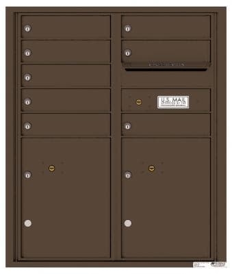 Versatile ™ 4C Mailbox – ADA Max Height – 8 Tenant Mailboxes