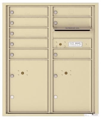 Versatile ™ 4C Mailbox – ADA Max Height – 8 Tenant Mailboxes