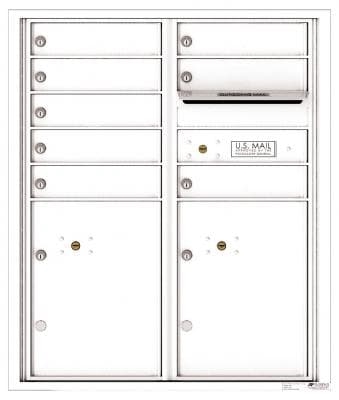Versatile ™ 4C Mailbox – ADA Max Height – 8 Tenant Mailboxes