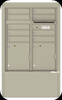 4CADD-09-D 4C Horizontal Depot Mailbox Postal Grey
