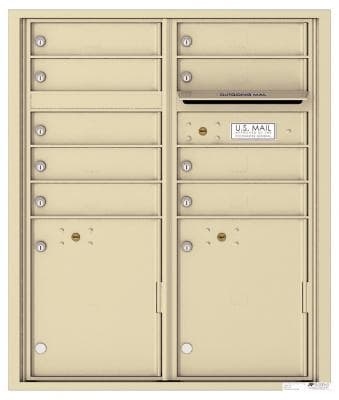 Versatile ™ 4C Mailbox – ADA Max Height – 9 Tenant Mailboxes