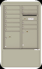 4CADD-10-D 4C Horizontal Depot Mailbox Postal Grey