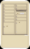 4CADD-10-D 4C Horizontal Depot Mailbox Sandstone