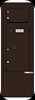 4CADS-01-D 4C Horizontal Depot Mailbox Dark Bronze