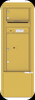 4CADS-01-D 4C Horizontal Depot Mailbox Gold Speck