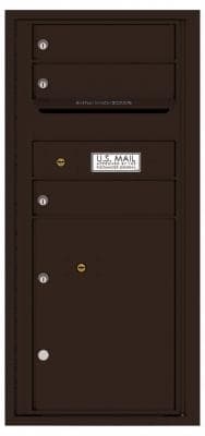 Versatile ™ 4C Mailbox – ADA Max Height – 3 Tenant Mailboxes