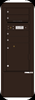4CADS-04-D 4C Horizontal Depot Mailbox Dark Bronze