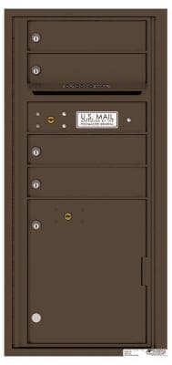 Versatile ™ 4C Mailbox – ADA Max Height – 4 Tenant Mailboxes