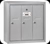 3-Door 3500 Series Vertical Mailbox Aluminum