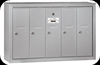 5-Door 3500 Series Vertical Mailbox Aluminum